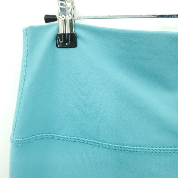 Lululemon Align High-Rise Lined Crop 23" Sz 10 Tidal Teal Blue - Picture 9 of 16